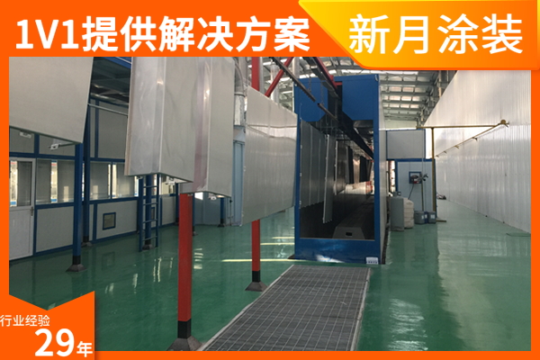 全自動噴涂流水線設備廠家淺析氟碳噴涂原料與結構