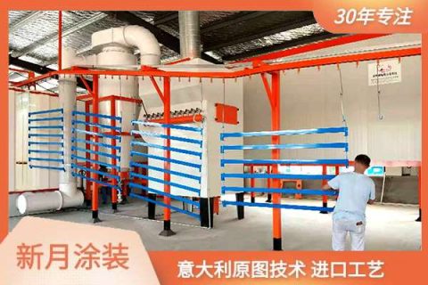 護欄噴塑成套設備流水線定制有哪些講究點？