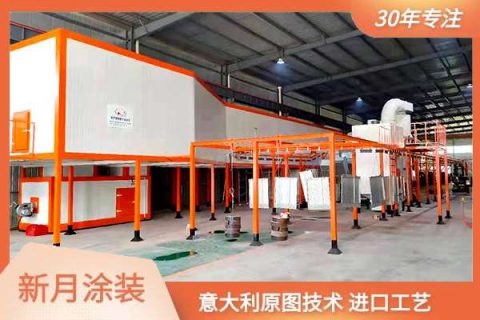 強推-護欄板噴塑設備噴粉房的控爆功能讓人尖叫！