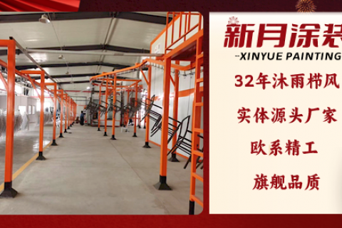 告別粉塵,看新月噴涂線設備這樣開啟環保之旅！