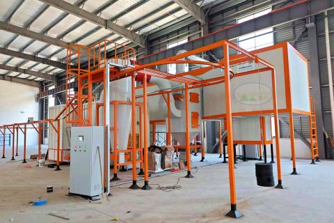 粉末噴涂線設備上的光輝之旅！