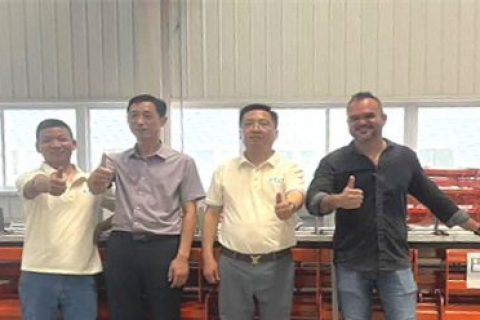 巴西客戶點贊：新月積放式噴涂線以硬核品質征服國際客戶！