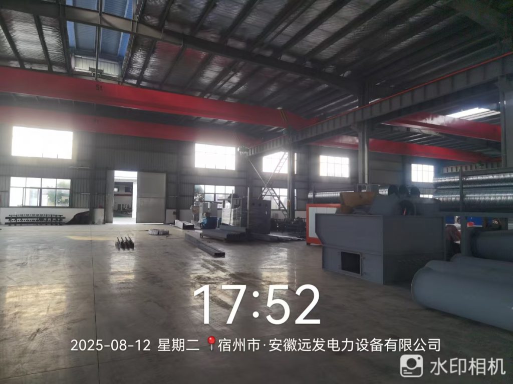 安徽智造新突破：定制配電箱柜體噴涂流水線設(shè)備成功落地安裝！